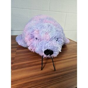 Glow Pets pillow pets Kid's Seal Plush Stuffed Animal In Purple & Pink